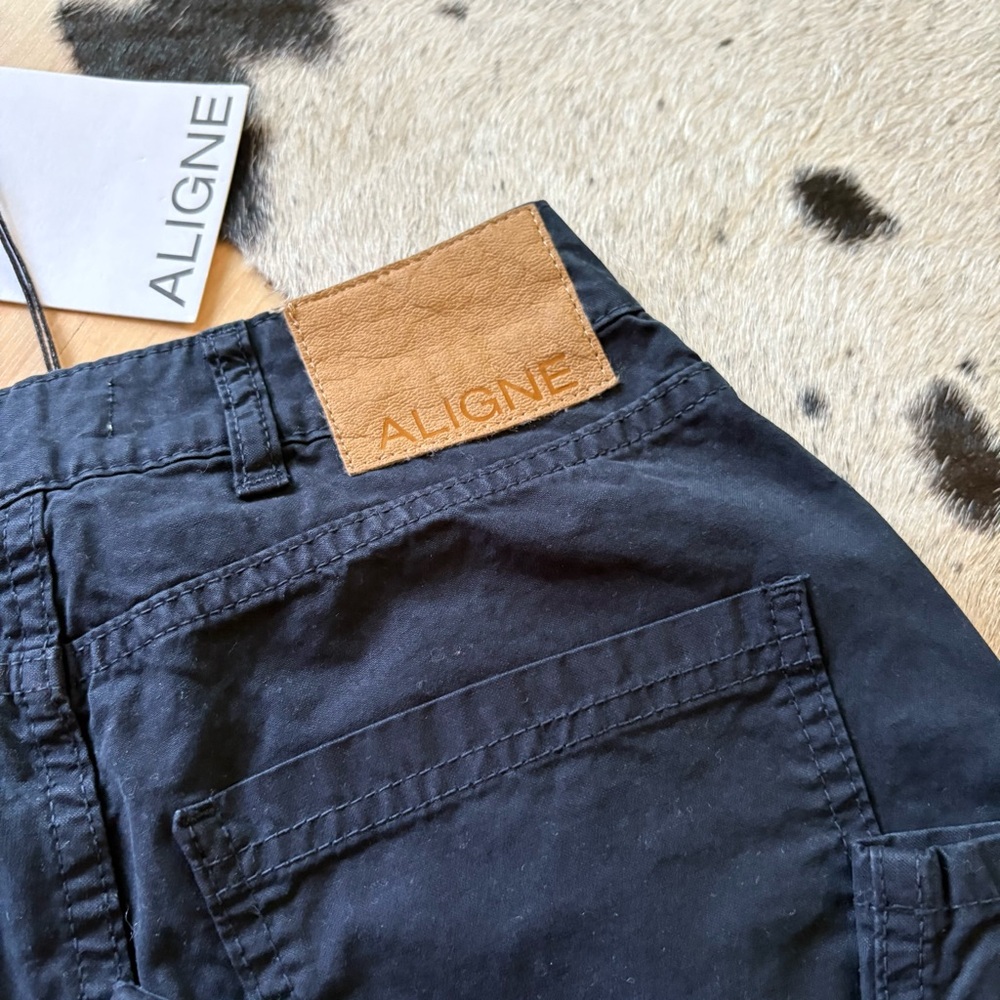 ALIGNE Nyah Navy Barrel Pants Size 24 NWT - Picture 6 of 9